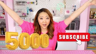 5,000 Subscriber Stream! 🔴 Sewing Report LIVE