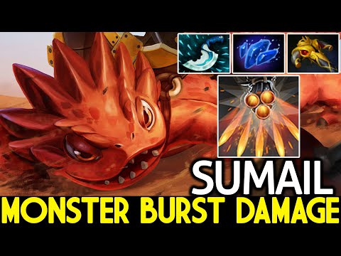 SUMAIL [Snapfire] New Crazy Mid Monster Burst Damage Dota 2