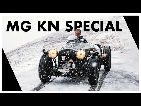 The mean machine MG KN Special 1935 and a snowy Klausenpass | STORY