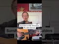 A heartfelt version of “Sunshine on My Shoulders” by John Denver | Cover by Justin Burnette