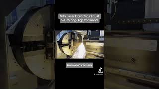 Máy Laser cắt ống tải nặng cắt thép hình V-H-Y….ironwood