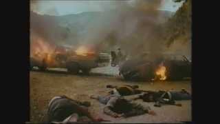 Cool 80's motorbike with rockets and machine guns