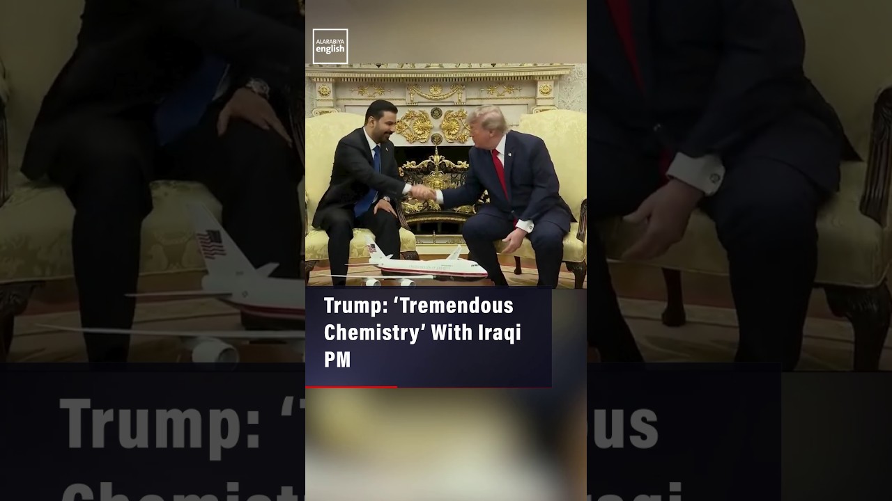 Video | Trump: ‘Tremendous Chemistry’ With Iraqi PM