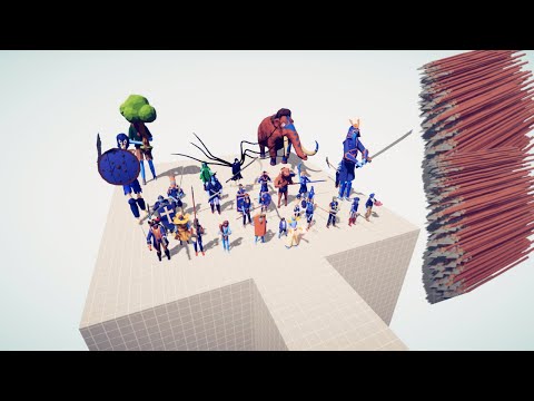 ALL MELEE UNITS ⚔️VS EVERY GOD🏹 l Totally Accurate Battle Simulator TABS