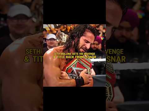 Injured Seth Rollins Beats Brock Lesnar At SummerSlam 🥵