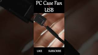 How To Connect a PC Fan To USB #shorts