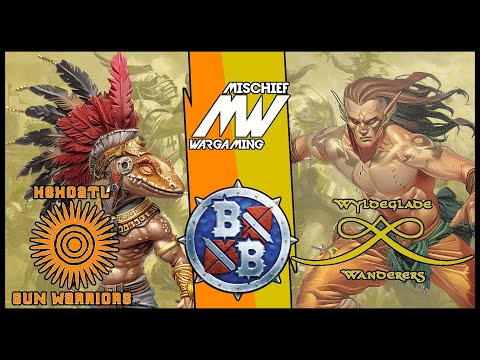 Lizardmen vs Wood Elves - Mischief Cup Round 4 - Blood Bowl