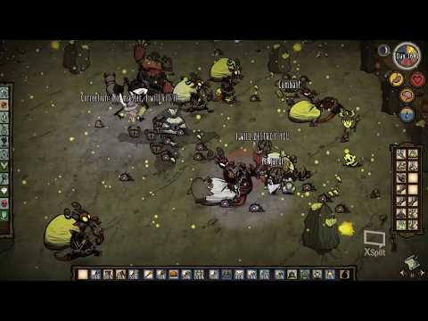 Don't Starve Together 2017 Battle Arena Day 1642 Winter Battle Event 6 players vs Klaus