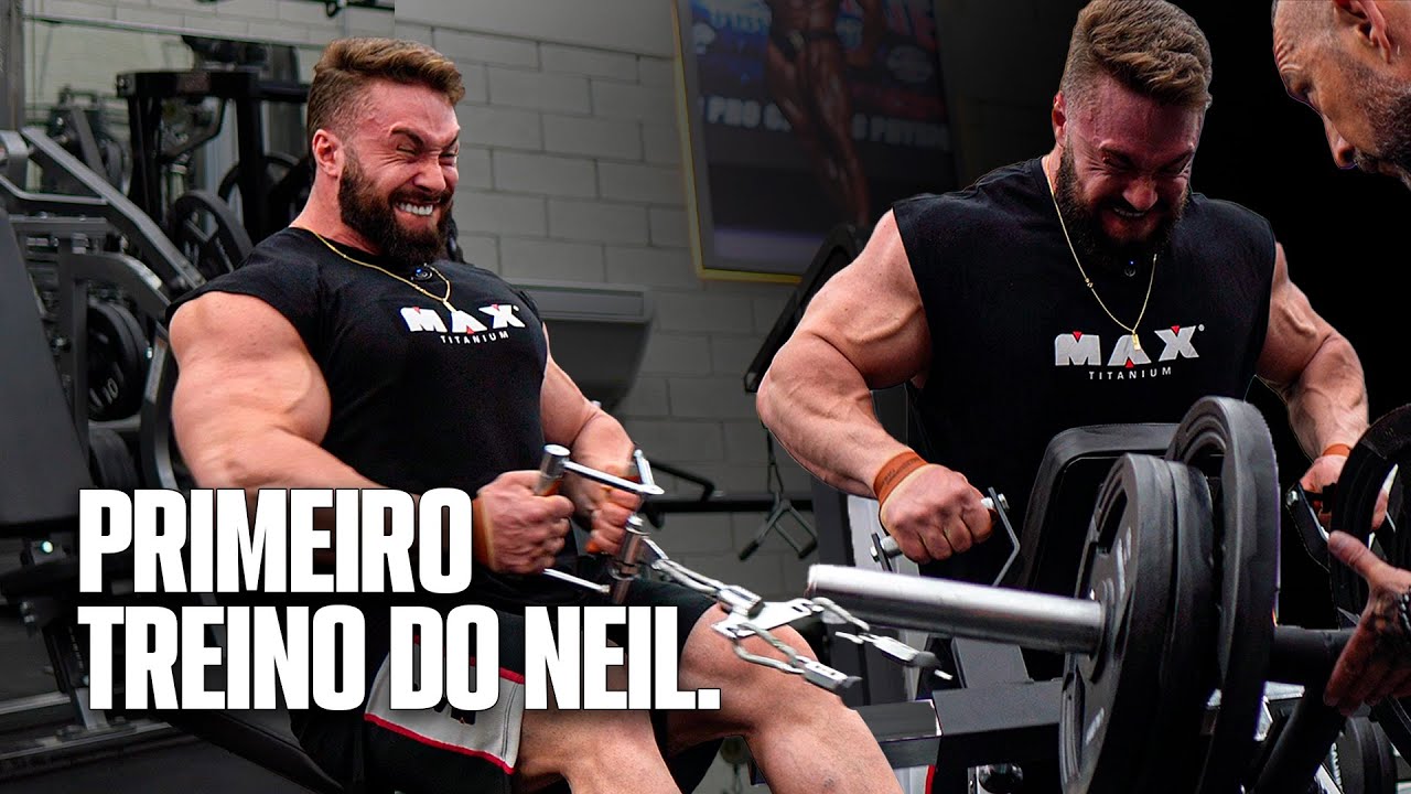 MUDOU MUITA COISA! O TREINO DO NEIL