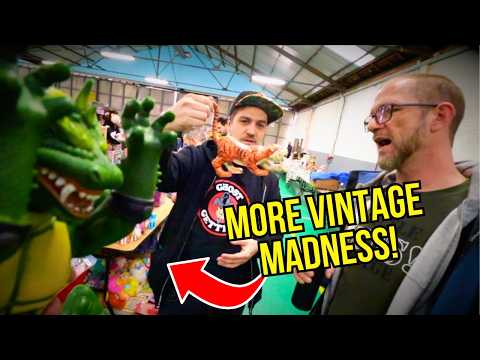 THE EURO TOY HUNTS II ! Flea Markets, Toy Shows & Vintage Toy Collections in Europe!