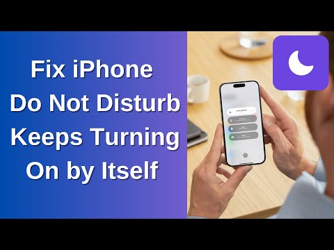 Turn off Do Not Disturb on iPhone: iPhone Do Not Disturb Keeps Turning On by Itself [Fixed] - iOS 18