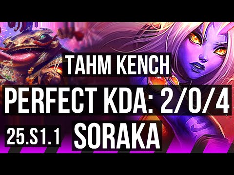 TAHM KENCH & Ezreal vs SORAKA & Ziggs (SUP) | 2/0/4 | NA Master | 25.S1.1