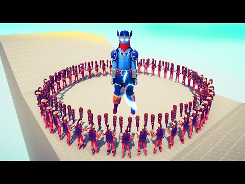 100x CLUBMASTER vs EVERY UNIT Part 1 CIRCLE #22 | TABS - Totally Accurate Battle Simulator