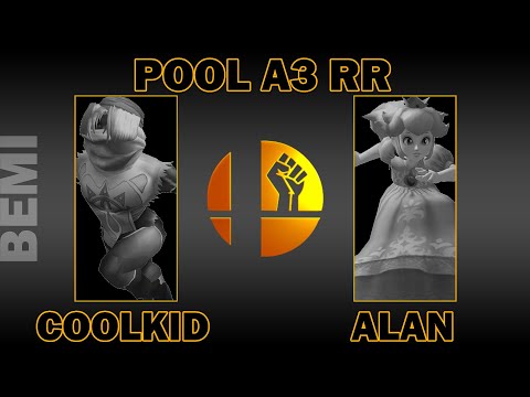 Coolkid (Sheik) vs Alan (Peach) | Pool A3 RR | BEMI