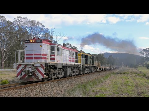 Diesel locomotives 48s34 and s35 SSR Rail Set