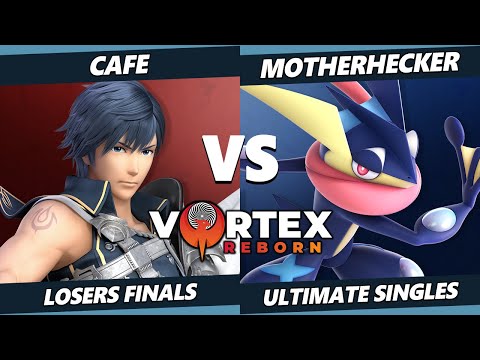 Vortex Legends 20 Losers Finals - Cafe (Chrom) Vs. MotherHecker (Greninja) SSBU Ultimate Tournament
