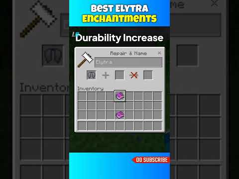 Best ENCHANTMENTS For ELYTRA | OVERPOWERED | Minecraft (Part 8)