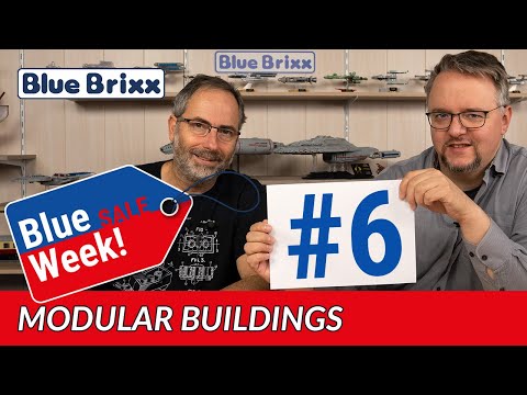 Blue Week Tag 6: Modular Buildings - Highlights, Preisknaller und Restposten bis zu 50% reduziert!