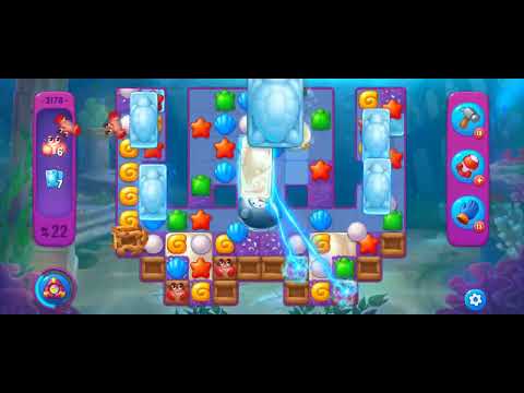 Fishdom Super Hard Level 3178 (with Double Super Lightning) @choraelmin