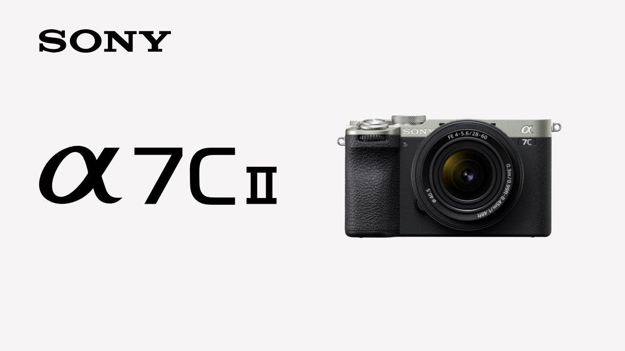 Sony A7C Mark II Camera and Sony FE 24-105mm F4 G OSS Lens