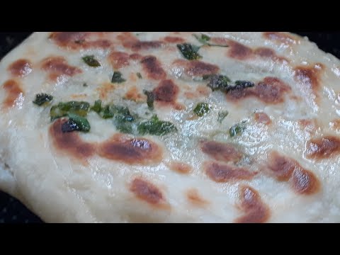 Paneer Stuffed Naan on Pan Without Yeast | पनीर नान बनाने का आसान तरीका वो भी नॉनस्टिक पैन मे