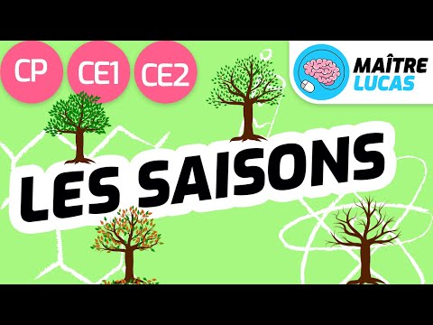 Les saisons CP - CE1 - CE2 - Cycle 2 - Questionner le monde - Se repérer dans le temps