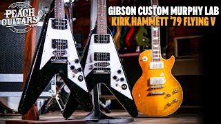 Video thumbnail for Gibson Custom Kirk Hammett '79 Flying V's | Our First Impressions! by Peach Guitars