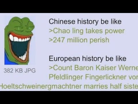 European history be like