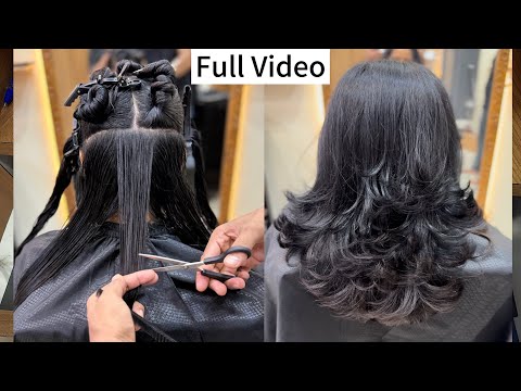 How to do layers haircut | step by step