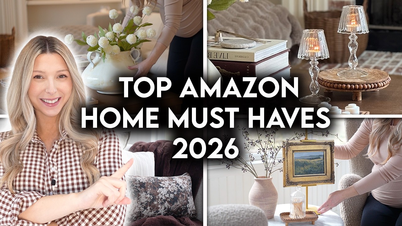 NEW AMAZON HOME DECOR + ORGANIZATION MUST HAVES | DECOR TIPS