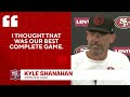 Kyle Shanahan praises poise of 49ers vs Cowboys | CBS Sports