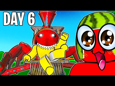 Surviving OVERNIGHT from Edward The Man-Eating Train...