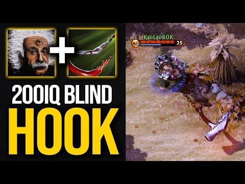 OMG 200IQ BLIND HOOK DESTROYED 9 ITEMS VOID | Resolut1on Pudge Offlane | Pudge Official