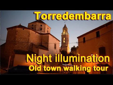 Torredembarra, Old Town and Night illimination Walking Tour (Tarragona, Spain) #relaxation