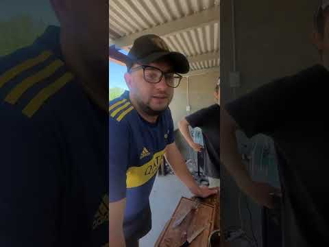 Lechón al horno y cordero.  Arrufó Santa Fe Argentina.  En lo de pastel