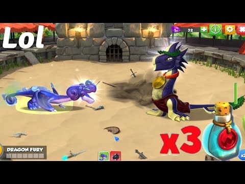 *Lol* Boss Medalist Dragon VS Stardust Dragon *Turf War Events* Dragon Mania Legends | Part 1024 HD