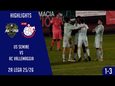 US Semine VS AC Vallemaggia (2a Lega 25/26)