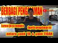 BERBAGI PENGALAMAN, krn gw ga mungkin mengalami ini antara yank ya dan yank tidak strd