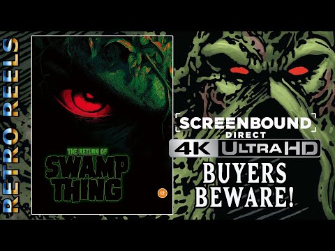 The Return of Swamp Thing 4K Review | Screenbound Limited Edition Blu-ray Set