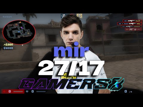 CSGO POV Virtus.pro mir (27/17) vs G2 (mirage) @ Gamers8 2023