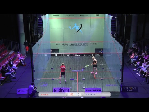 30. ECC Paderborn 2017Sina Kandra(Paderborner Squash Club) -Julianne Courtice(Edgbaston Priory Club)