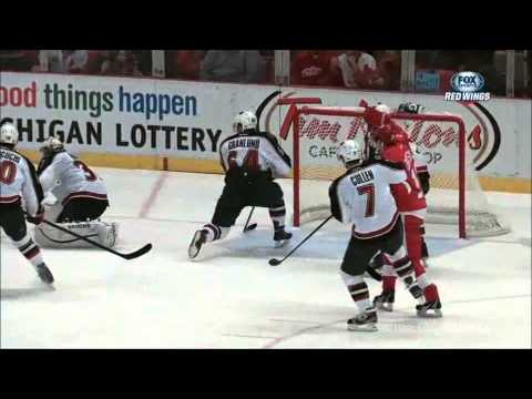 Zetterberg Datsyuk Goal.Jan 25 2013.
