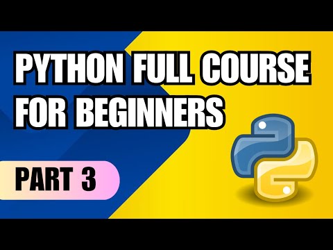 Python Full Course for Beginners Part 1