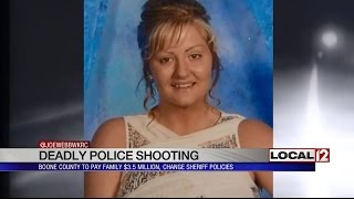 Boone Co. Sheriff's Office settles with family of woman killed by deputy