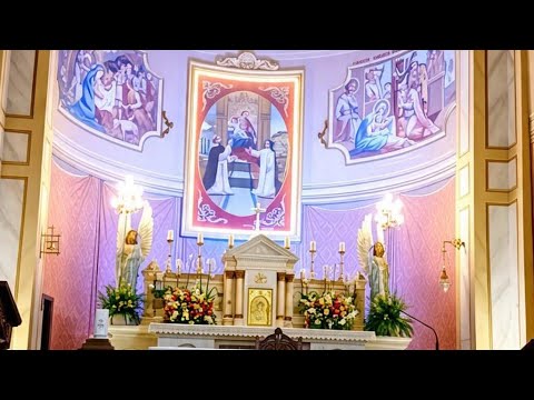 Santa Missa Solene, 9ª Novena em honra a Nossa Senhora do Rosário.