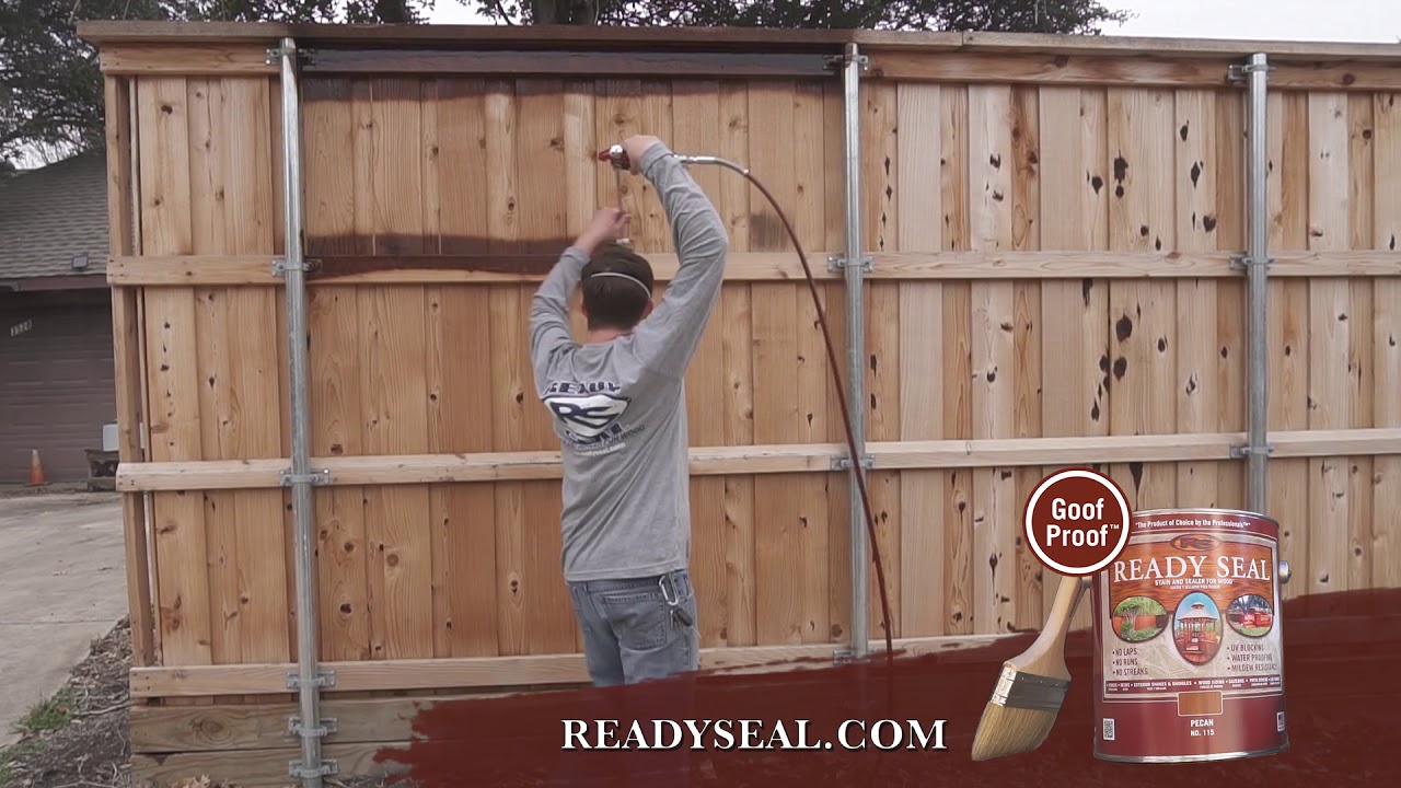 Watch video Everything You Need To Know About Ready Seal Stain and Sealer Now Everything You Need To Know About Ready Seal Stain and Sealer
