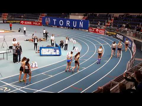 Zuzanna Bronowska - RPjm 600 m - 1.31,51 sek - Toruń 11.02.2018