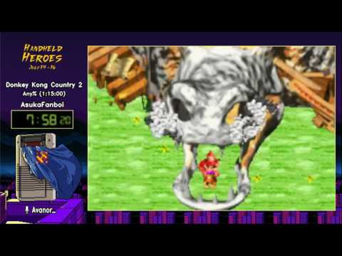 Handheld Heroes 2017 [039] Donkey Kong Country 2 by AsukaFanboi