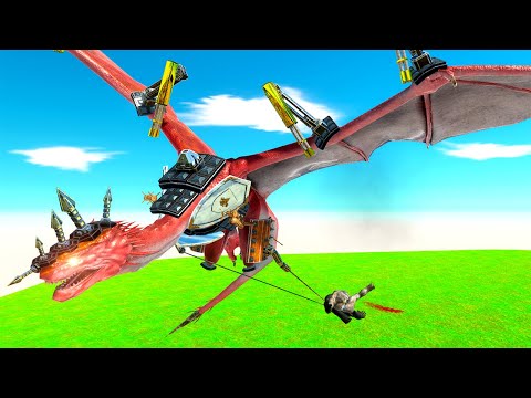 UPGRADED Wyvern Destroys EVERY Unit - Animal Revolt Battle Simulator