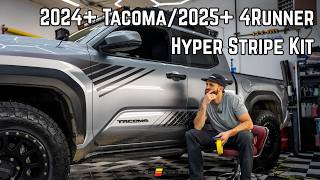 2024+ Tacoma/2025+ 4Runner Hyper Stripe Kit | Taco Vinyl